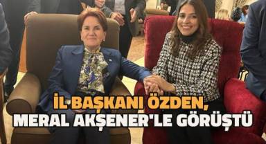 Yurt Çapında Düzenlenen Toplantıya İYİ Parti İl Başkanı Özden de Katıldı
