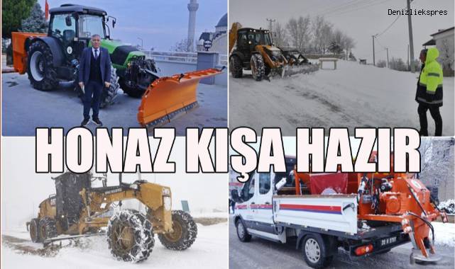 Başkan Kepenk; “200 ton tuz, 6 iş makinası, 10 personelle görevimizin başındayız”