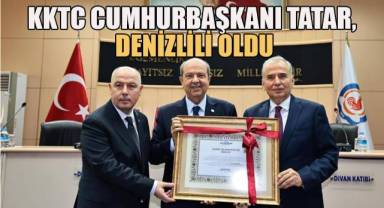 Cumhurbaşkanı Tatar'a 'Fahri Hemşehrilik' beratı verildi
