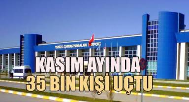 Denizli’den Kasım ayında 35 bin kişi uçtu