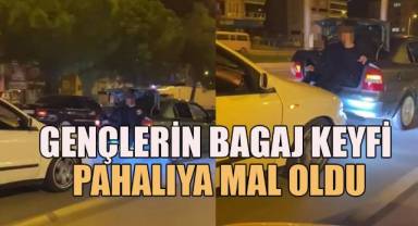 Gençlerin bagaj keyfi pahalıya mal oldu