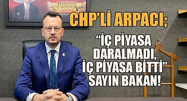 Arpacı; Maliye Bakanı Mehmet Şimşek'e tepki gösterdi