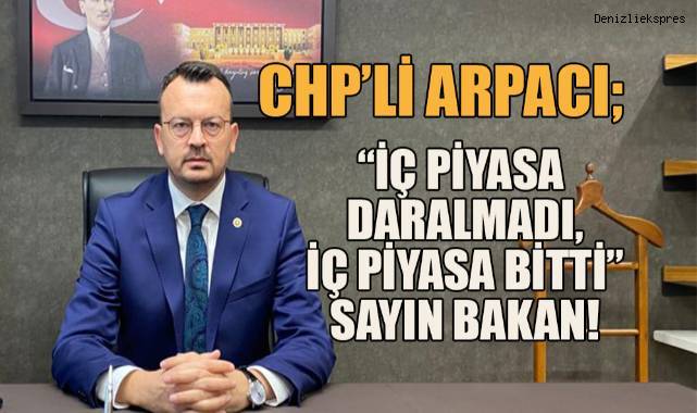 Arpacı; Maliye Bakanı Mehmet Şimşek'e tepki gösterdi