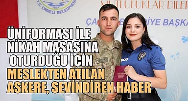 Meslekten atılan asker, yargı yoluyla aylar sonra görevine geri döndü