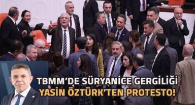 Yasin Öztürk, Sırrı Süreyya Önder'i protesto ederek yerinden kalktı