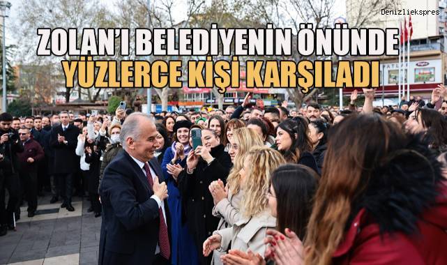 AK Parti’nin Denizli Adayı Osman Zolan yüzlerce kişi tarafından karşılandı