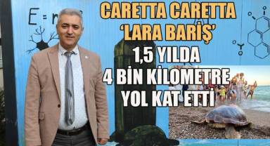 Akdeniz’i gezen ‘Lara Barış’tan en son Mısır’da sinyal alındı