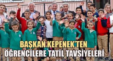 Başkan Kepenek'ten öğrencilere yarıyıl tatili mesajı