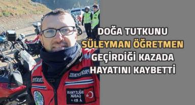 Denizli'de Doğa Tutkunu Tarih Öğretmeni Geçirdiği Trajik Kaza Sonucu Hayatını Kaybetti