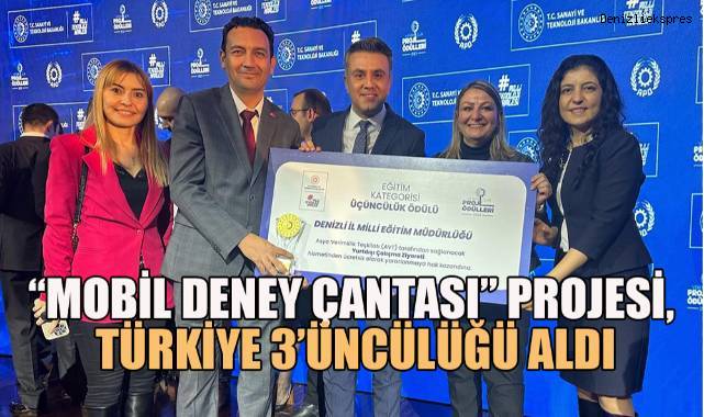 Denizli İl Milli Eğitim Müdürlüğü 'Verimliliğin Şampiyonları' arasında yerini aldı