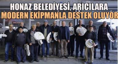 Honaz Belediyesi, arıcılara modern ekipmanla destek oluyor