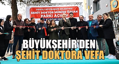 Şehit Doktor Munise Özcan'ın adı Büyükşehir'le yaşıyor