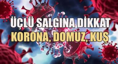 Üçlü salgına dikkat!