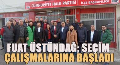 Babadağ Adayı Üstündağ seçim çalışmalarına başladı