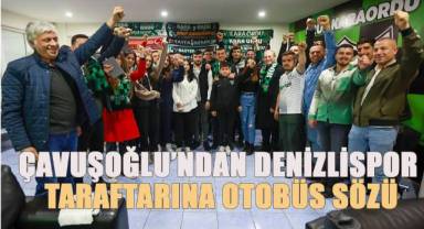 CHP Denizli Büyükşehir Belediye Başkan Adayı Bülent Nuri Çavuşoğlu’ndan Denizlispor taraftarına otobüs sözü