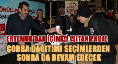 CHP Pamukkale Başkan Adayı Ali Rıza Ertemur, adaylık sürecinde bir projesini daha hayata geçirdi.