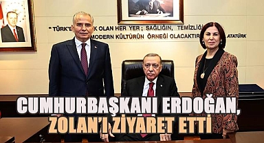 Cumhurbaşkanı Erdoğan'dan Başkan Zolan'a ziyaret