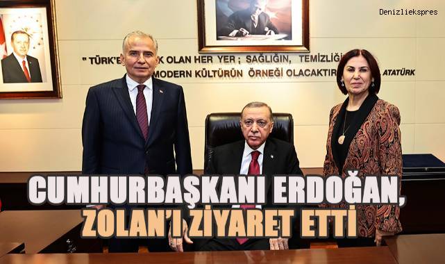 Cumhurbaşkanı Erdoğan'dan Başkan Zolan'a ziyaret