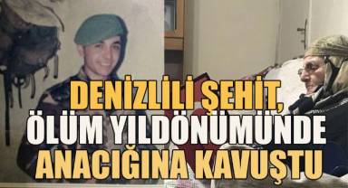 Denizlili Şehit Gökhan Avcı'nın ölüm yıldönümünde, annesi vefat etti