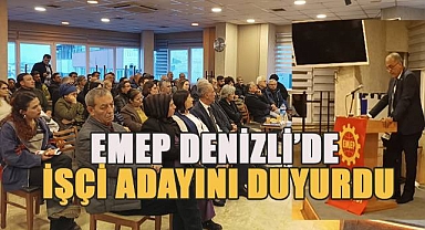 EMEP Denizli'de emeğin söz hakkı için işçi adayını duyurdu: Kentler halkındır halk yönetsin!