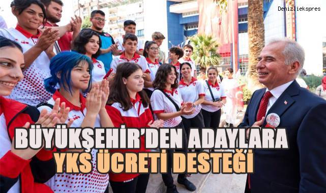 Gençlerin sınav ücreti Büyükşehir’den
