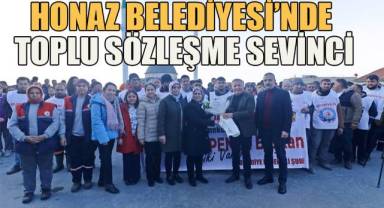 Honaz Belediyesi'nde Toplu Sözleşme Sevinci