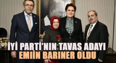 İYİ Parti'nin Tavas Adayı Emin Barıner oldu
