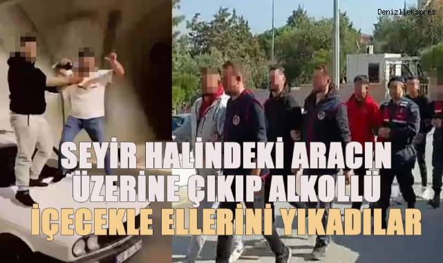 Jandarmanın sanal devriyesiyle trafiği tehlikeye sokan 4 genci yakalandı