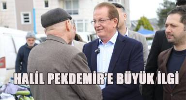Pamukkaleliler’den Halil Pekdemir’e Büyük İlgi