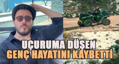 Uçuruma düşen genç fotoğrafçı hayatını kaybetti