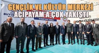 Acıpayam Gençlik ve Kültür Merkezi’nin açılış töreni yapıldı