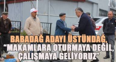 Babadağ Adayı Üstündağ,