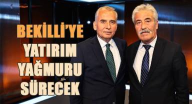 Bekilli’ye yatırım yağmuru sürecek