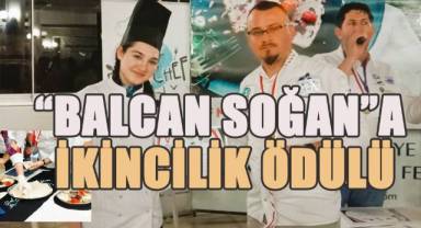 Buldan’ın geleneksel lezzeti olan ‘Balcan soğan’ ile ikincilik ödülü