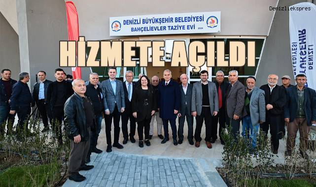 Büyükşehir’den bir taziye evi de Bahçelievler’e