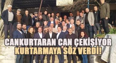 Cankurtaran Can Çekişiyor. Kurtarmaya Söz Verdi!