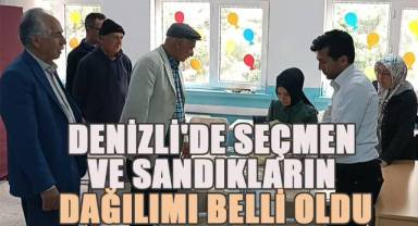 Denizli'de 2 bin 631 sandıkta 800 bin 548 seçmen oy kullanacak