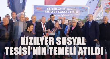Denizli’nin Honaz İlçesi Kızılyer Mahallesi’nde Sosyal Tesis İnşaatının temeli atıldı