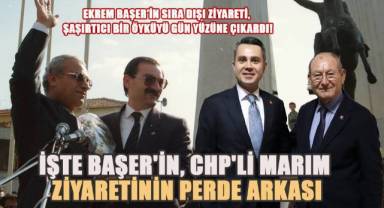 Ekrem Başer'in, Ali Marım'ı sıra dışı ziyareti, şaşırtıcı bir öyküyü gün yüzüne çıkardı!