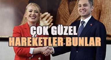 Ekrem Başer, rakibi Şeniz Doğan'ı ziyaret ederek başarılar diledi