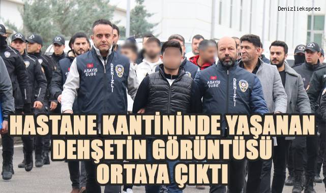 Hasta ziyaretine gelen gruba yaklaşan şüpheliler, silahlarını çıkartıp defalarca tetiğe bastı