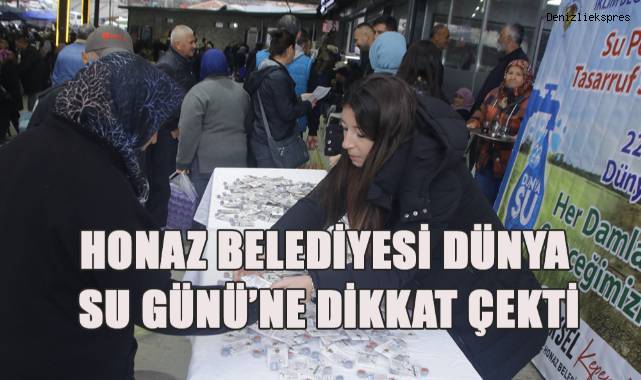 Honaz Belediyesi, perlatör (su tasarruf aparatı) dağıttı