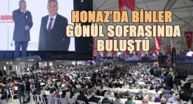 Honaz'da Binler Gönül Sofrasında Buluştu
