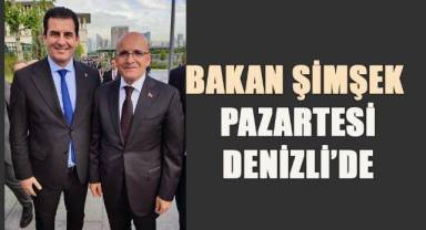 İl Başkanı Güngör, ‘Bakan Şimşek Pazartesi Denizli’de’