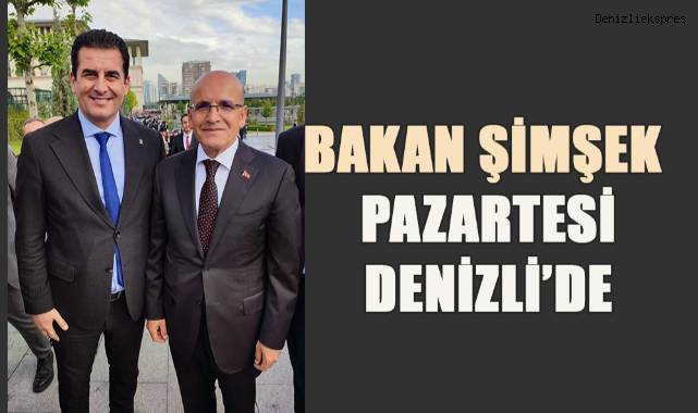 İl Başkanı Güngör, ‘Bakan Şimşek Pazartesi Denizli’de’