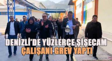 oplu sözleşme sürecine tepki gösteren yüzlerce işçi geçici grev yaptı