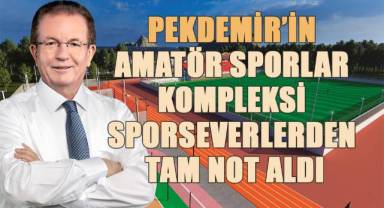 Pekdemir'in Amatör Sporlar Kompleksi projesi, iMerkezefendi'de heyecan yarattı.