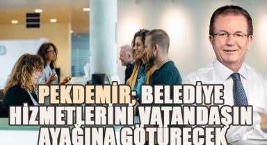 Pekdemir “Kırsal mahallelerdeki yaşlıları düşünerek tasarladık”