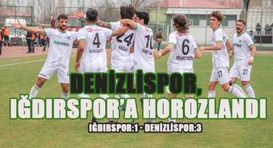 TFF 2. Lig: Denizlispor: 3 - Iğdır FK: 1
