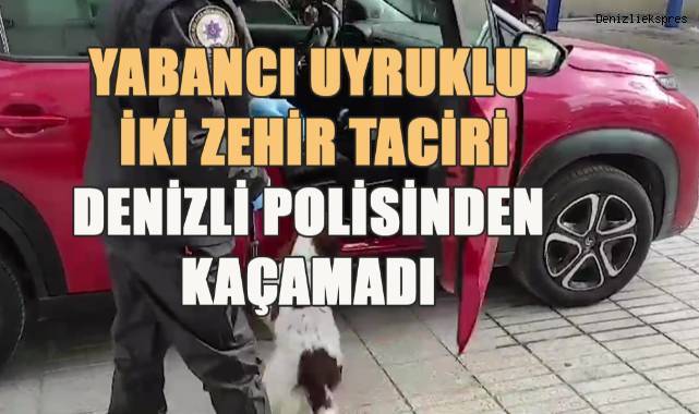 Yabancı uyruklu 2 tacir 2 kilo metamfetamin ile yakalandı